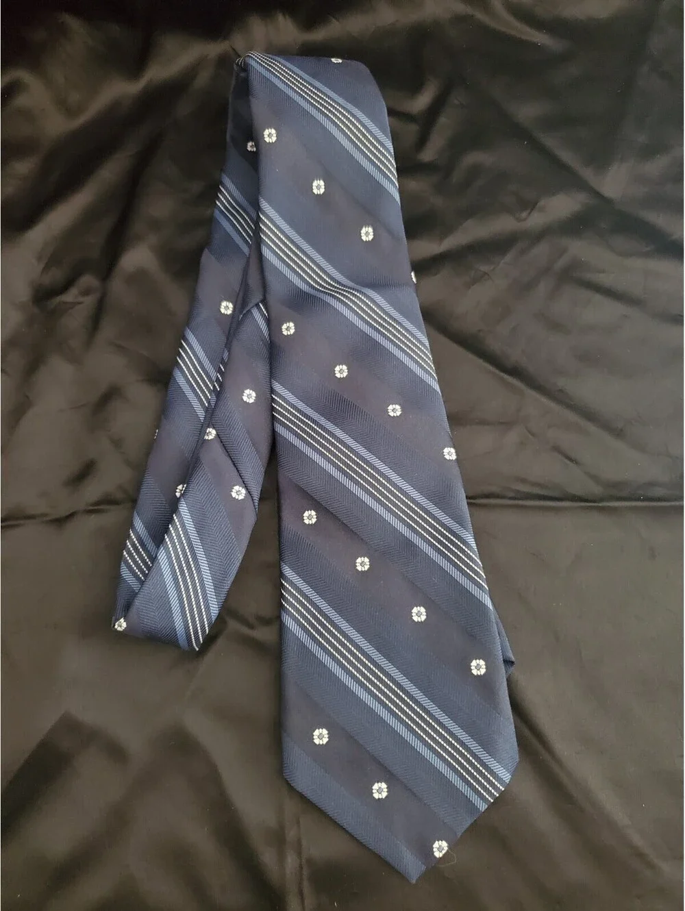 Blue Velducci Poly Tie